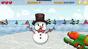 Jumping Snowman