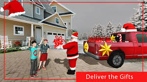 Santa Gift Truck